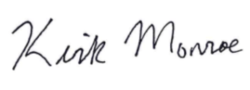 CEO Kirk Monroe